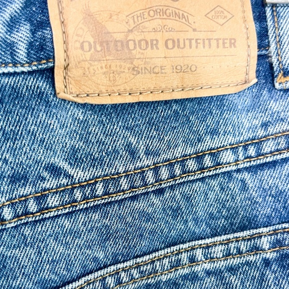 Vintage Eddie Bauer Denim Pants| Boot Cut Tall Relaxed Fit Women's Denim. - Picture 3 of 6
